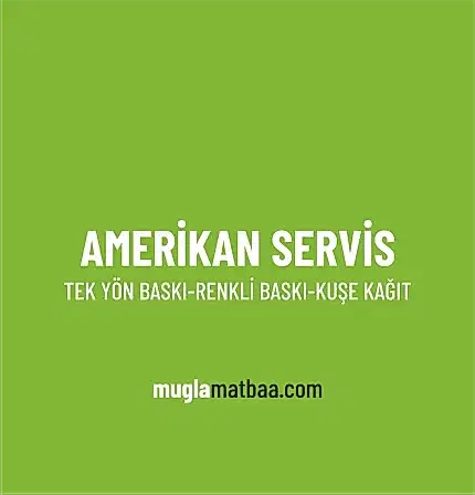 Amerikan Servis 20X28
